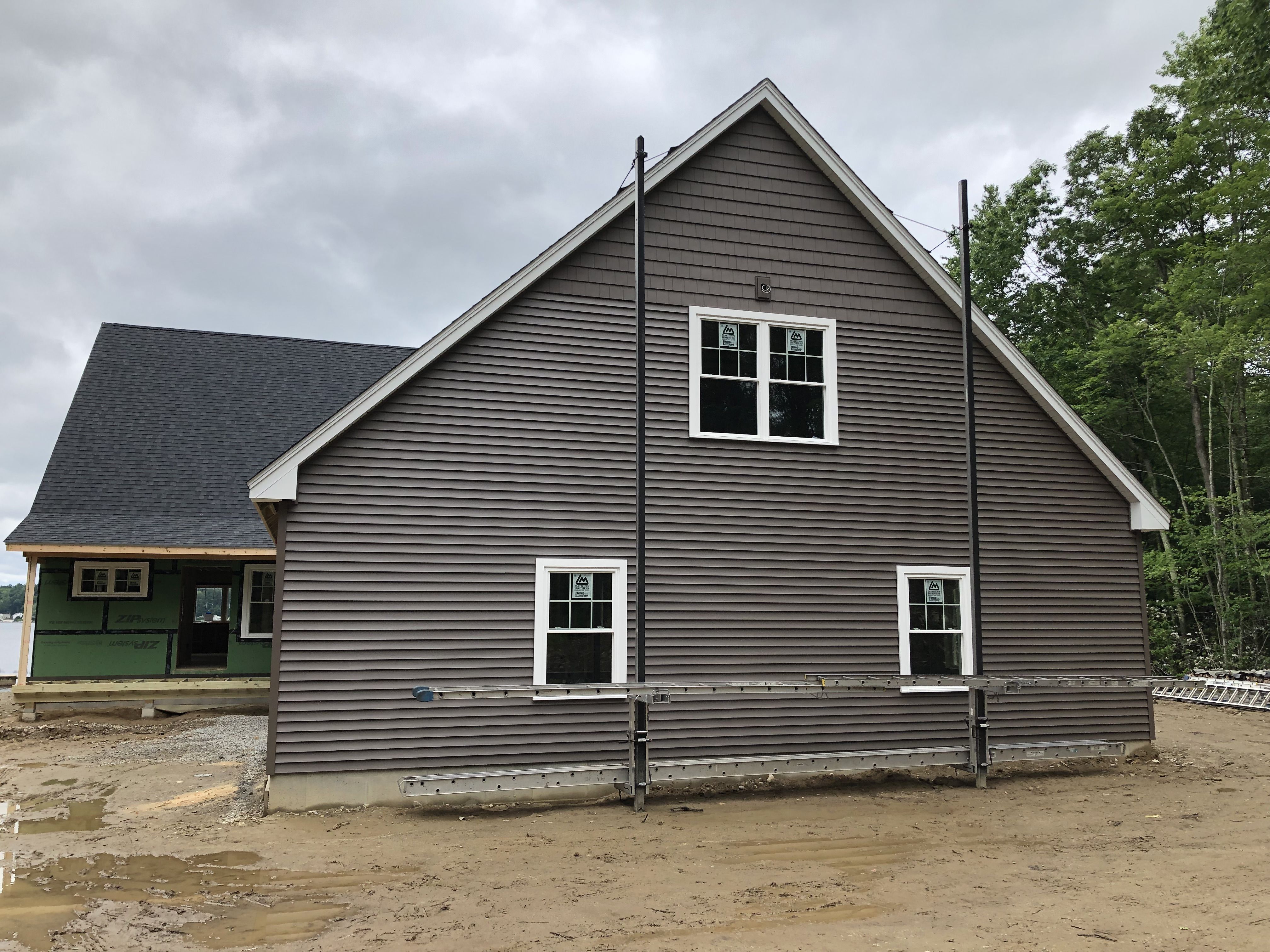 Home construction in Massachusetts